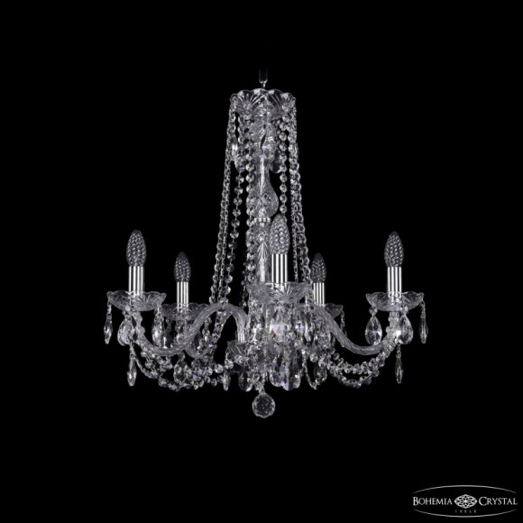 Подвесная люстра Bohemia Ivele Crystal 1402/5/195/h-58 Ni