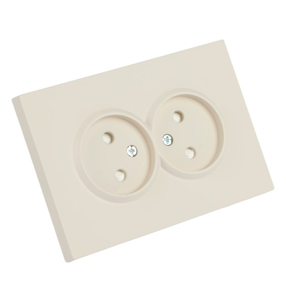 Розетка 2-местная с защитной шторкой Stekker Эмили б/з 250В 16А RST16-5116-08 кашемир soft touch 49903