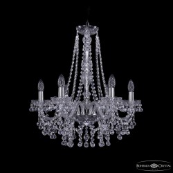 Подвесная люстра Bohemia Ivele Crystal 1409/6/195/h-63 Ni