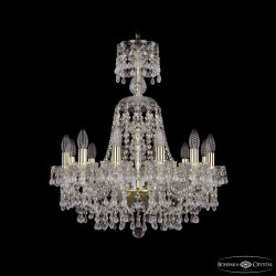 Подвесная люстра Bohemia Ivele Crystal 1410/12/195/XL-67 G V0300