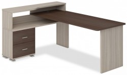 Стол письменный Домино СР-620/180 C MER_SR-620-180-C-KSHSH-CH-LEV