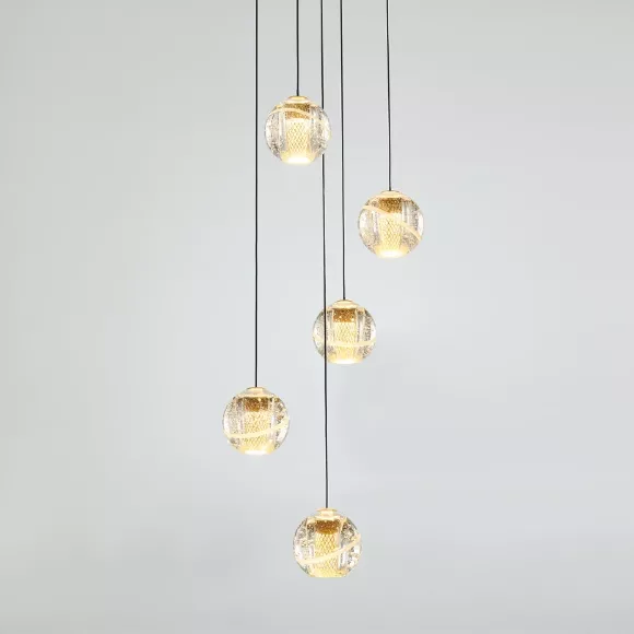 Каскадная люстра DeLight Collection MD22001052-5A gold