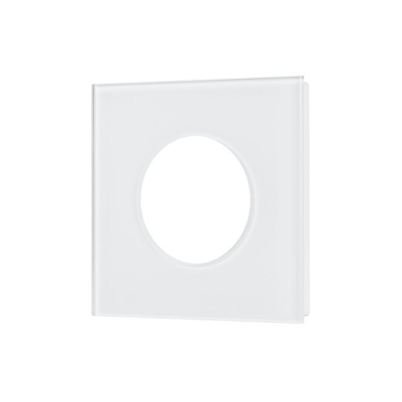 Рамка стеклянная на 1 пост Arlight FRM-GLARE-GC-1-WH 043832