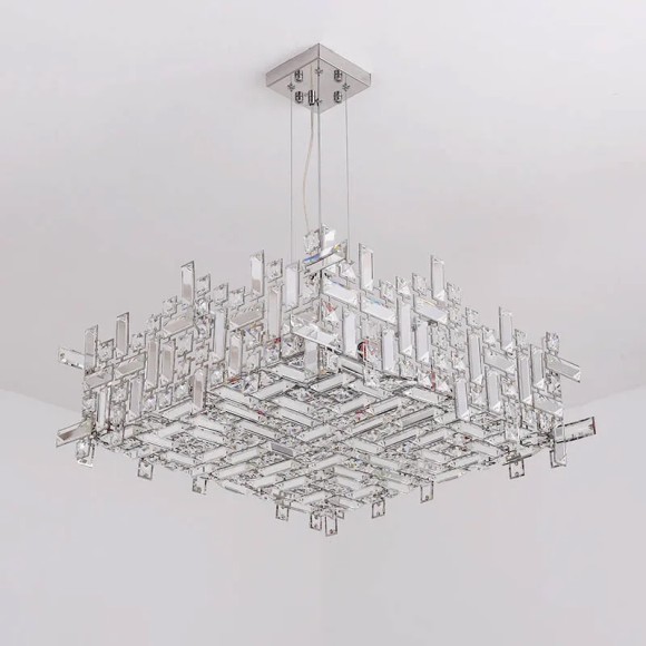 Подвесная люстра Delight Collection P7838-W60 chrome