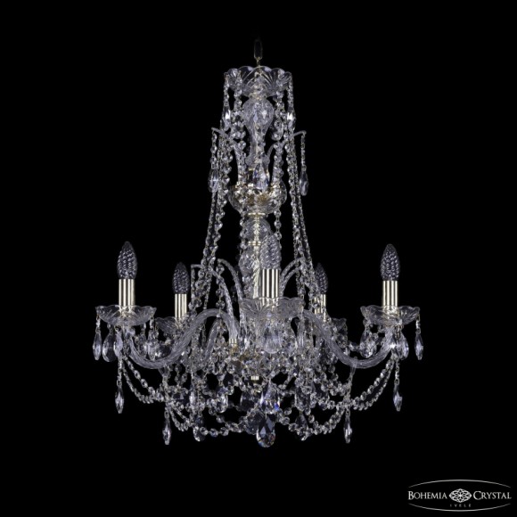 Подвесная люстра Bohemia Ivele Crystal 1411/5/195/Xl-63 G