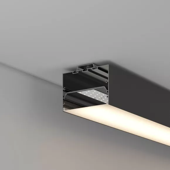 Профиль Arlight POWER-W100H70-2000 BLACK (Алюминий) 056214, Россия