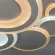 Потолочная люстра LED4U 10121/500, декоративные элементы крупным планом