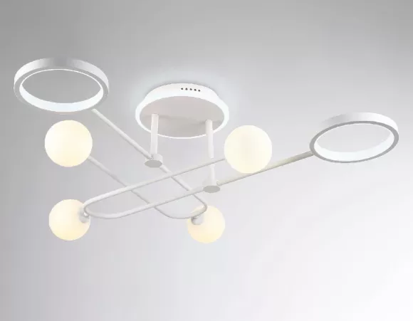 Потолочная люстра Ambrella Light Comfort LineTech FL66229, 6400, От теплого до холодного, Хай-тек Потолочная люстра Ambrella Light Comfort LineTech FL66229, 6400, От теплого до холодного, Хай-тек
