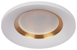 Встраиваемый светильник Эра KL107 WH/GD Б0061095