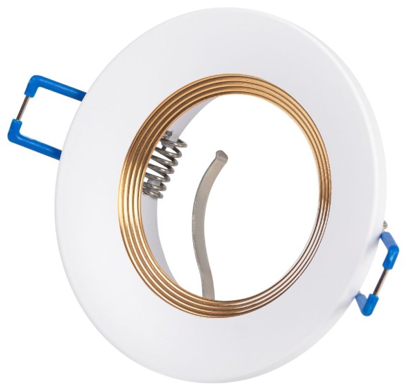 Встраиваемый светильник Эра KL107 WH/GD Б0061095