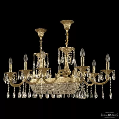Подвесная люстра Bohemia Ivele Crystal 72153/10/250/600 G