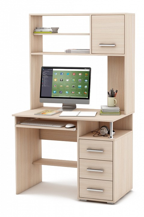 Стол компьютерный Амбер-15 MAS_KSAM-15K-DM