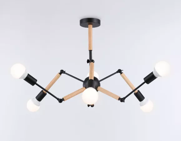 Люстра на штанге Ambrella Light Loft TR80488, вид снизу