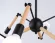 Люстра на штанге Ambrella Light Loft TR80488, Скандинавский, Черный