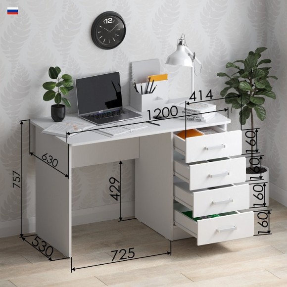 Стол письменный СП 4 JZZ_SP-4B