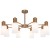 Люстра на штанге Eurosvet Vegga 70160/8 латунь