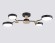Люстра на штанге Ambrella Light Linetech Comfort FL4860