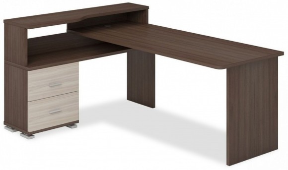 Стол письменный Домино СР-620/180 C MER_SR-620-180-C-SHKSH-CH-LEV