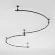 Магнитный шинопровод Round Elektrostandard Esthetic Magnetic 85217/00 4690389208102 a067842, Черный, Металл