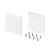 Заглушка Arlight SL-LINE-5050-LW WHITE глухая 040253(1)