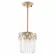 Потолочный светильник Arte Milano Sorrento 378909/1/300/200 GD, Золото, Прозрачный, Металл