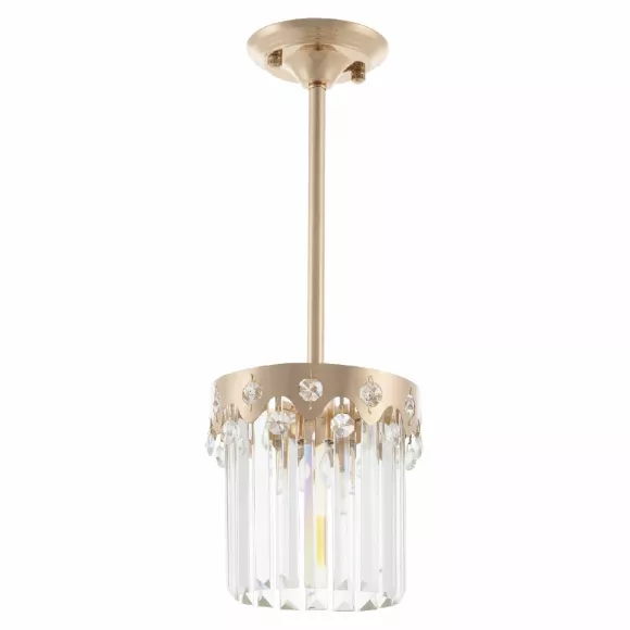 Потолочный светильник Arte Milano Sorrento 378909/1/300/200 GD, Золото, Прозрачный, Металл