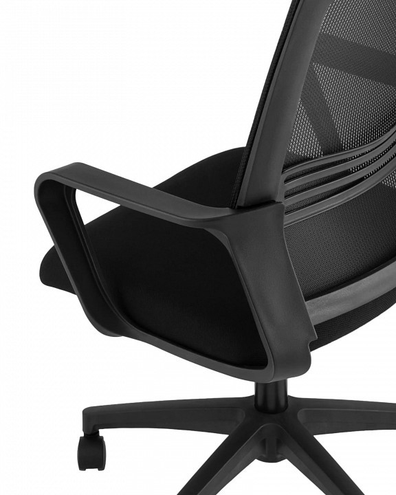 Кресло компьютерное TopChairs Simplex SGR_WH-826_black