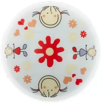 Настенный светильник Eglo Junior 2 88973, Белый, Разноцветный, Металл Настенный светильник Eglo Junior 2 88973, Белый, Разноцветный, Металл