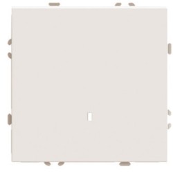 Выключатель 1-клавишный c индикатором (механизм) Stekker Эмили 250В 10А RSW10-5101-08 кашемир soft touch