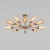 Потолочная люстра Eurosvet Thalia 60140/12 золото