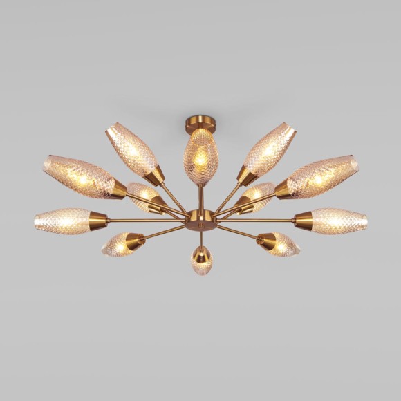 Потолочная люстра Eurosvet Thalia 60140/12 золото