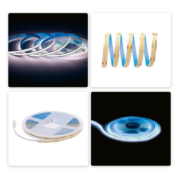 Светодиодная лента Apeyron 24В COB 15Вт/м 6500К 10м IP20 00-485