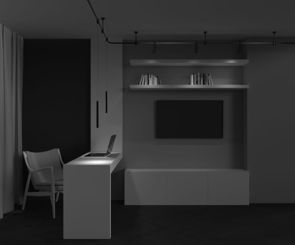 Трековый магнитный светильник Maytoni Focus LED TR155-1-5W3K-B