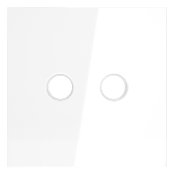 Накладка для розетки телевизионной оконечной TV+SAT Voltum S70 (белый глянцевый) VLS001601