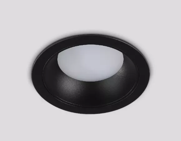 Встраиваемый светильник Ambrella Light GX Standard Tech Techno Spot TN52333, Минимализм, Черный