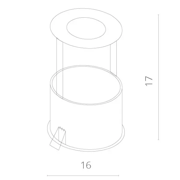 Встраиваемый светильник ARTE Lamp A3120PL-1WH, 4000, Нейтральный белый, Современный