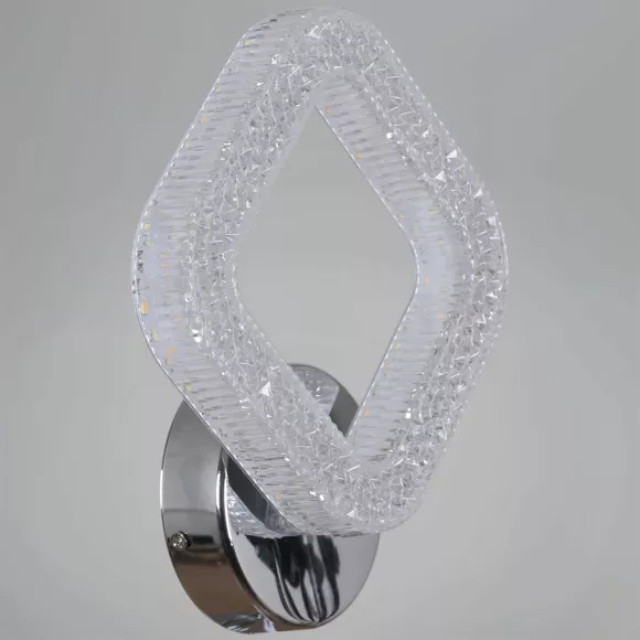 Настенный светильник Reluce 69037-0.2-01 CR, От теплого до холодного, Современный, Прозрачный Настенный светильник Reluce 69037-0.2-01 CR, От теплого до холодного, Современный, Прозрачный
