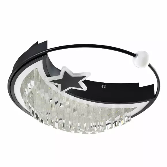 Потолочный светильник LED4U L8024-450 BK Потолочный светильник LED4U L8024-450 BK