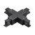 Соединение крестовое с подводом питания к треку 5040xx-(F)/(R) Lightstar Quattro 504147-FR