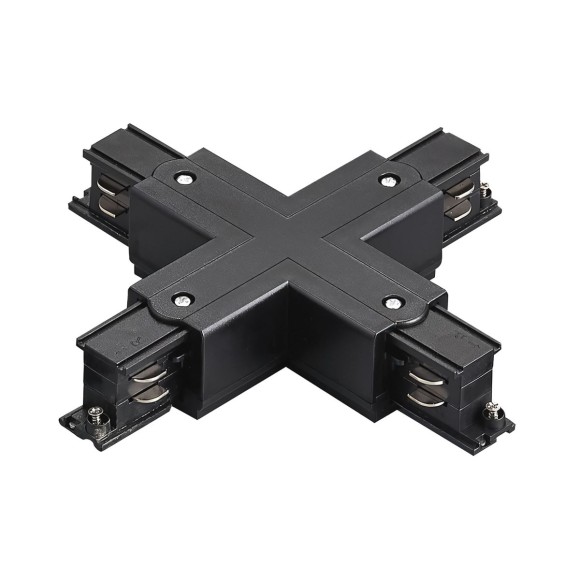 Соединение крестовое с подводом питания к треку 5040xx-(F)/(R) Lightstar Quattro 504147-FR