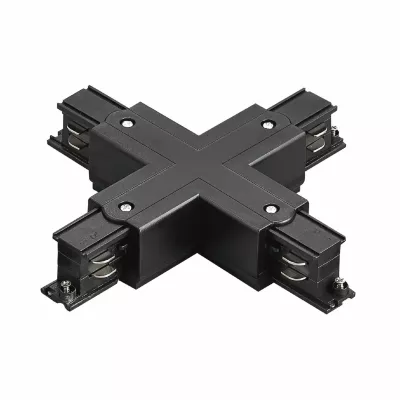 Соединение крестовое с подводом питания к треку 5040xx-(F)/(R) Lightstar Quattro 504147-FR