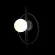 Бра Loft IT Circle 10143 Black, Модерн, Белый