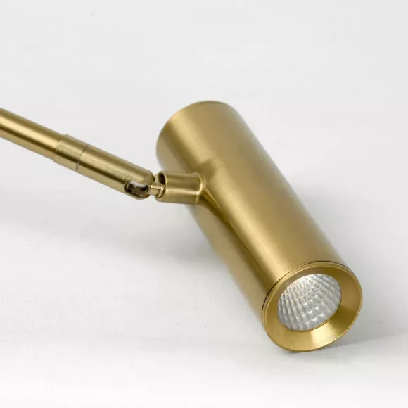 Бра Lussole Clay LSP-7241, Матовое золото, Золото, Теплый белый Бра Lussole Clay LSP-7241, Матовое золото, Золото, Теплый белый