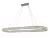 Подвесная люстра Newport 8580/140 C oval chrome М0071382