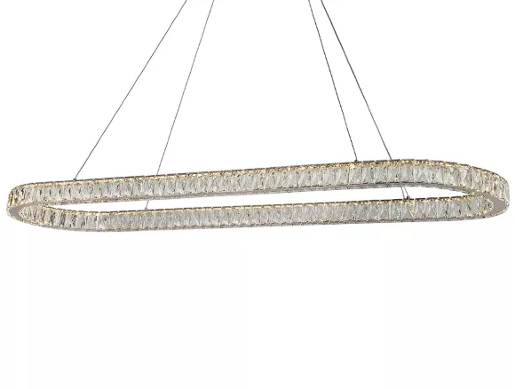 Подвесная люстра Newport 8580/140 C oval chrome М0071382 Подвесная люстра Newport 8580/140 C oval chrome М0071382