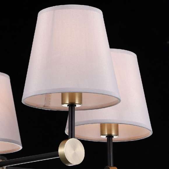 Люстра на штанге Illumico IL0394-5CSQ-24 BK AB CASTOR