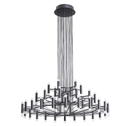 Подвесная светодиодная люстра Arte Lamp Empire A2482SP-84BK