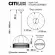 Подвесной светильник Citilux Базель CL407032, Бронза