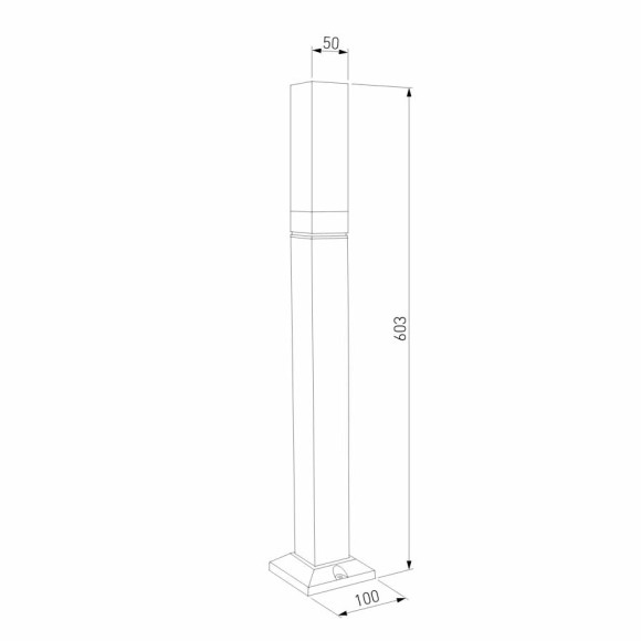 Ландшафтный светильник Elektrostandard 1537 TECHNO LED 4690389168772