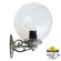 Уличный настенный светильник Fumagalli Globe 300 G30.131.000.BXF1R